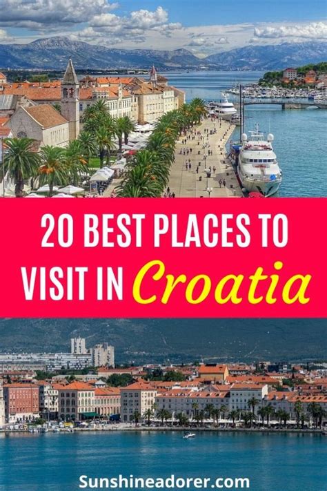 20 Best Places In Croatia You Need To Visit Sunshine Adorer Cool