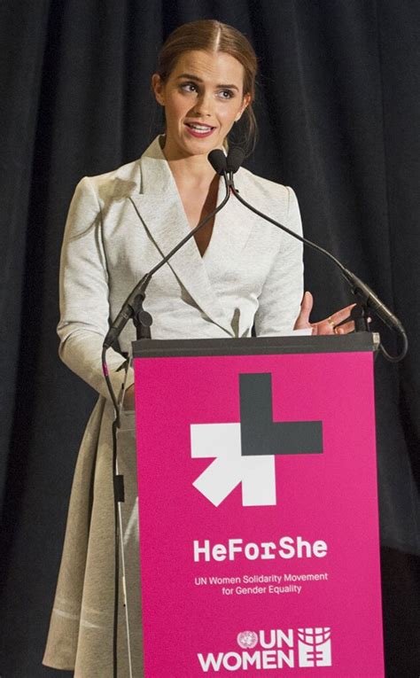 Emma Watson S Heforshe Gender Equality Campaign Gains Major Traction In Hollywood E News