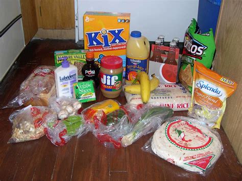 Our free information service connects low income americans to community resources and benefits. Groceries | This is what I bought at the grocery store ...