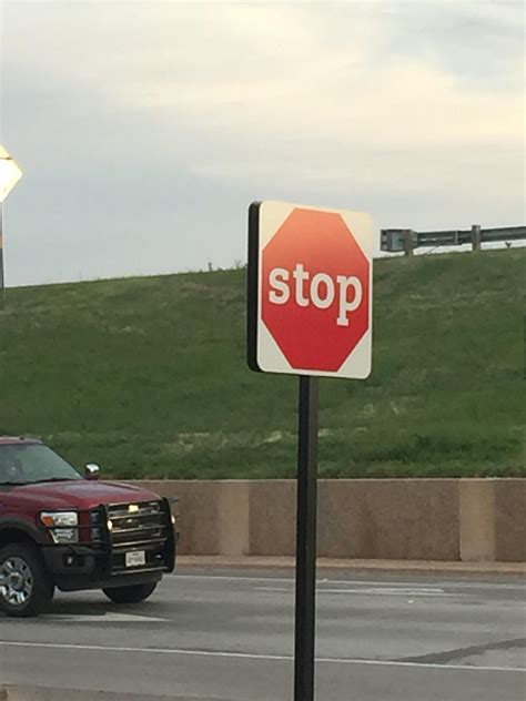 This Lowercase Stop Sign Is A Square Rmildlyinteresting
