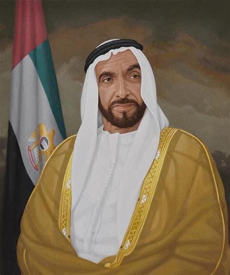 Sheikh Zayed Bin Sultan Al Nahyan The 1st And Greatest President Of The Uae