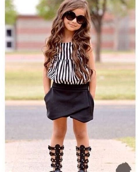Casual spring fashion outfits within this shade are perennially popular, but a growing number of girls are investing in sweater dresses within this color. New Summer wear Girls Casual TOPS + Short Clothing Set ...