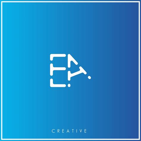Premium Vector Ea Premium Vector Latter Logo Design Creative Logo
