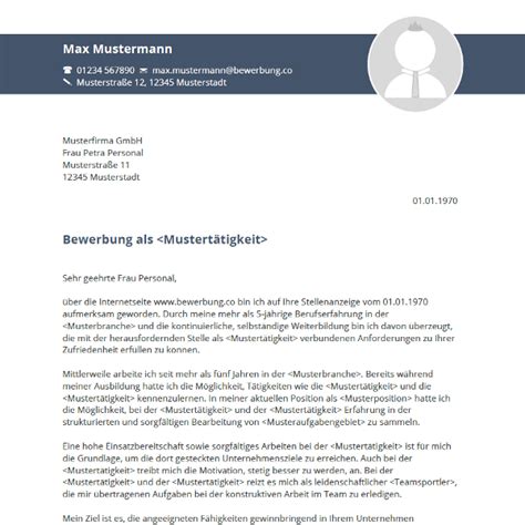 Learn the tips and tricks to writing successful cover letters. Bewerbungsmuster | Bewerbung schreiben ...