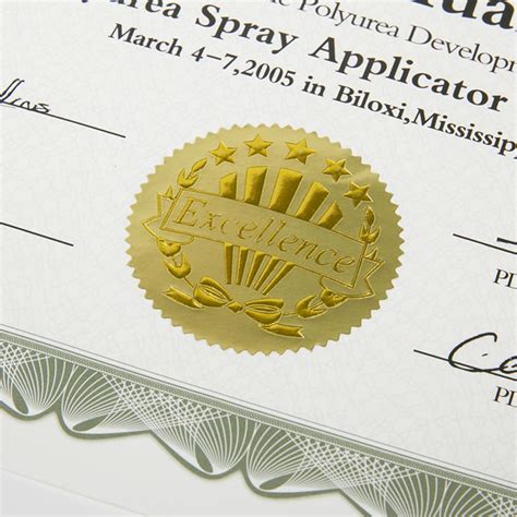 Customize Stamping Gold Foil Sticker Seal Labels Printing For