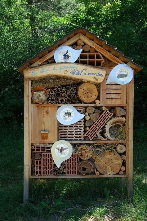 How To Build A Garden Bug Hotel Hôtel à Insectes Maison à Insecte
