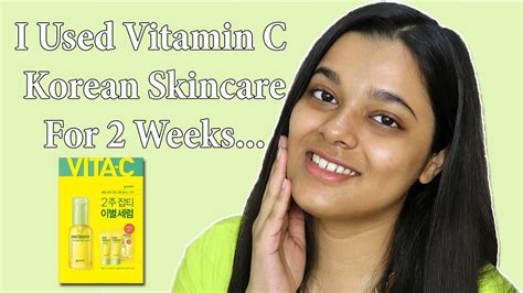 I Used Vitamin C Korean Skincare For 2 Weeks And This Is What Happened