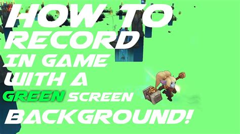 A team of comedic improvisers (mostly whose line alums) headed by drew carey perform on a green screen set, and their antics are now fleshed out with amusing animation. How To Record In Game With A Green Screen Background ...