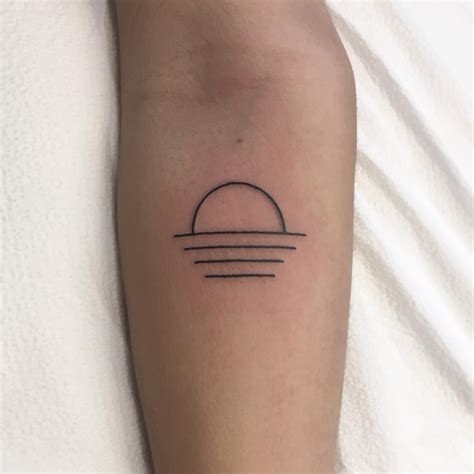 SUNRISE Tattoo By Laurenalexandralux On Instagram At 454 Tattoo Mini