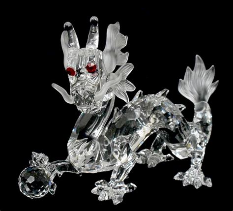 Swarovski Crystal Dragon From The Fabulous Creatures Series