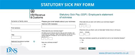 An Employee Can Claim For Statutory Sick Pay Ssp Using Form Ssp1 If