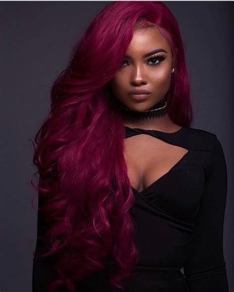 2018 hair color ideas for black women bold and vibrant hair color ideas for black women from
