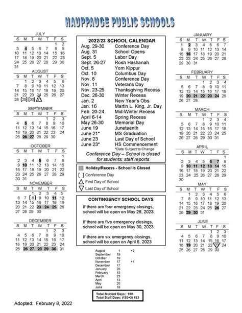 School Calendar 2022 2023 Home