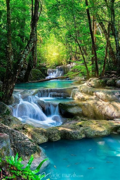 So Beautiful Waterfall Wallpaper Beautiful Nature Landscape Photography