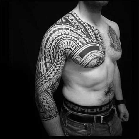 125 fantastic half and full sleeve tattoos for 2021. 75 Half Sleeve Tribal Tattoos For Men - Masculine Design Ideas