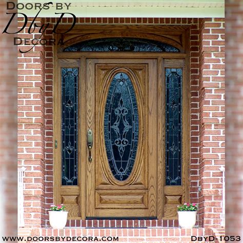 Custom Estate Oak Front Door Exterior Wood Entry Doors By Decora