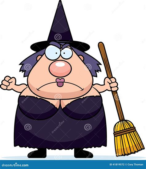 Cartoon Witch Angry Stock Vector Illustration Of Person 41819572
