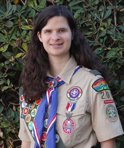 Inaugural Class Of Female Eagle Scouts • Pacific Skyline Council