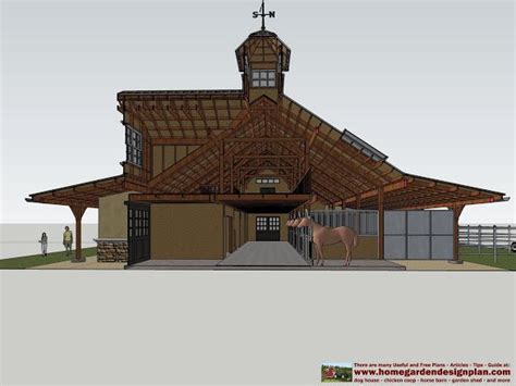 Archivo De álbumes Hb100 Horse Barn Plans Construction Horse Barn