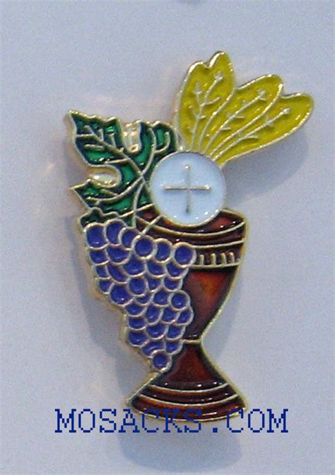 First Communion Chalice Lapel Pin