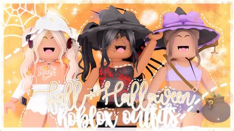 Aesthetic Halloweenfall Roblox Outfits Links And Codes Iirees 🎃🧛🏽‍♀