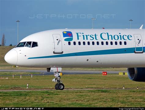 G Oobc Boeing 757 28a First Choice Airways Daniel Taylor Jetphotos