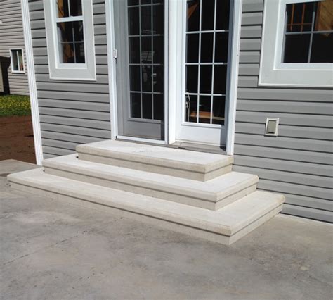 4ft, 5ft, and 6ft with up to 6 risers. Concrete Steps | A & P Concrete Products | Moncton and ...