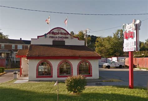 Pop tacos ($) mexican, asian fusion, korean, tacos. Former Taco Bell, now Hip Hop Fish and Chicken, Baltimore ...