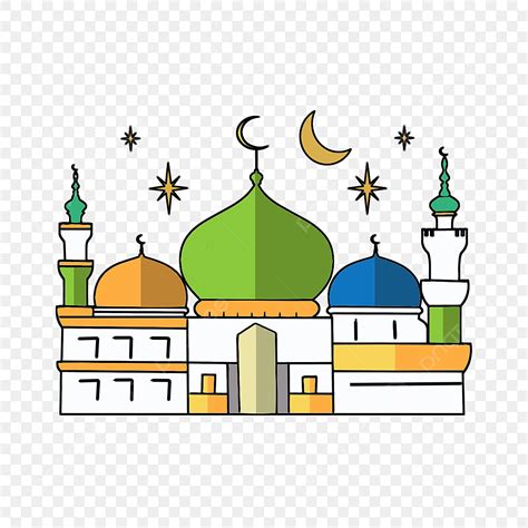 Мечеть Рисунок Цветной Открытки Kартинки