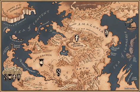 Game Of Thrones World Map Concept Art Pictures To Pin On Pinterest