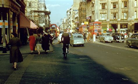 47 Color Photos Show Classic Cars On London Streets During The 1950s Ukbygoneera Cafex 207