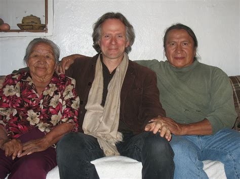 David Hykes With His Taos Pueblo Godmoher And Godbrother © David Hykes