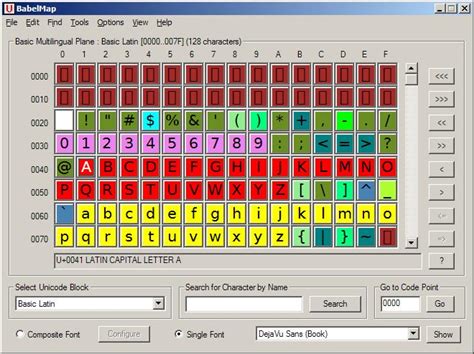 Babelstone Blog Babelmap 5002 Unicode In Colour