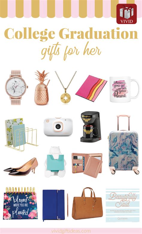 Maybe you would like to learn more about one of these? 19 Unique College Graduation Gift Ideas for Girls - Vivid's