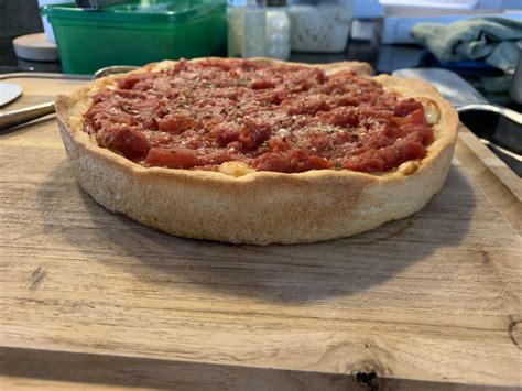 Homemade Chicago Style Rpizza