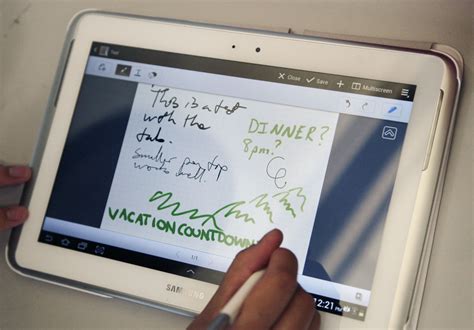 Samsung Takes On Ipad With Galaxy Note Tablet Inquirer Technology