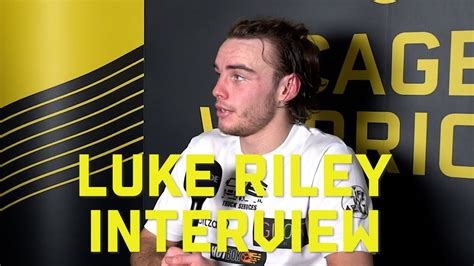 Luke Riley CW 157 Interview YouTube