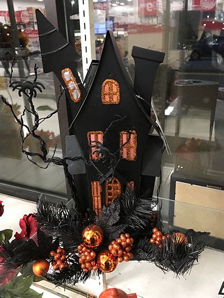 Halloween Haunted House Holiday Prop Fixtures Close Up