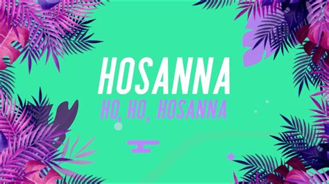 Yancy Hosanna Rock Remix Official Lyric Music Video Little Praise