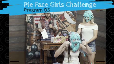 Pie Face Girls Challenge 05 Full Program Fullhd 1920x1080 Andando Na Prancha Walking The