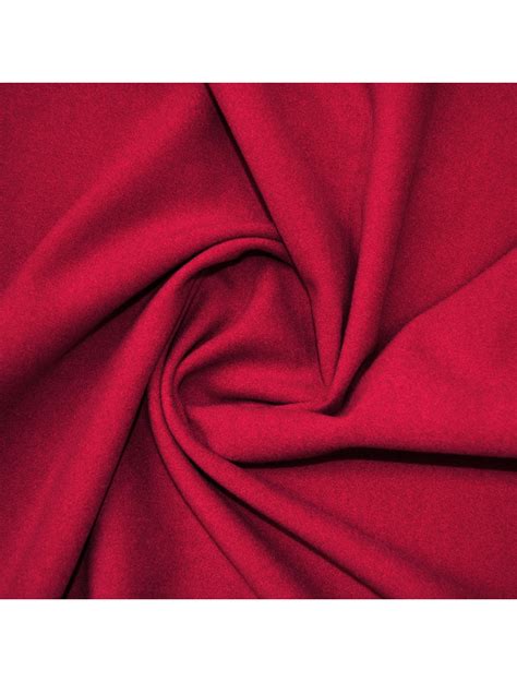 Red Melton Fabric Jlw002 Melton Fabric Calico Laine