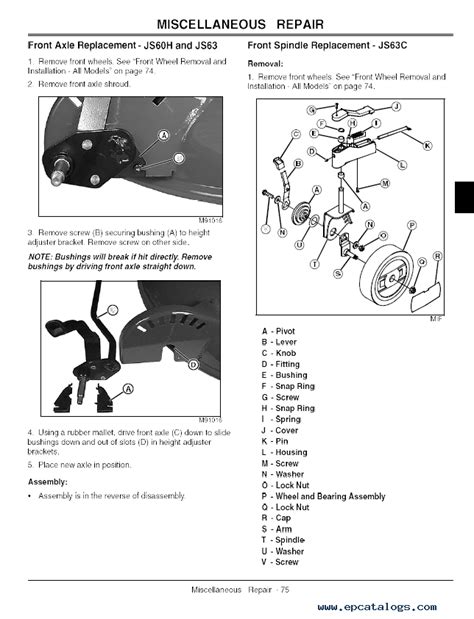 John Deere Js63c Parts Diagram