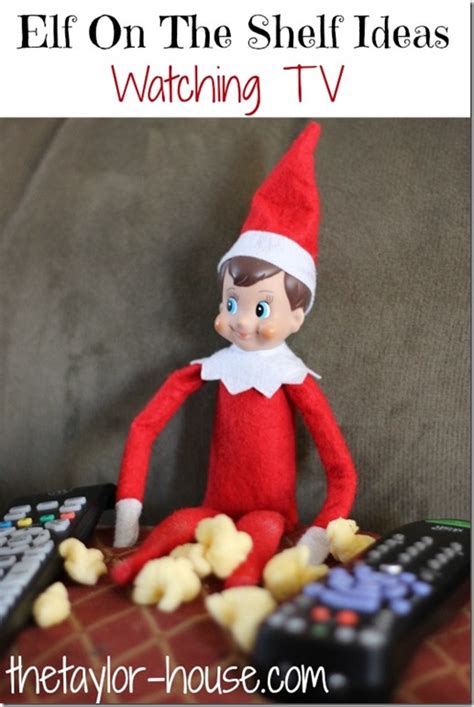 When chippy finds the assignment a bit challenging, his good friends, santa, and an unexpected child help him remember why his job is important! Elf On The Shelf: Watching TV | The Taylor House