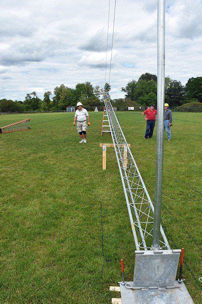The length depends on your planned setup. Tower Test - Completed Derrick System - A View of the ...