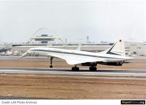 The Story Behind This Amazing Image Concorde At Lax In A Visual