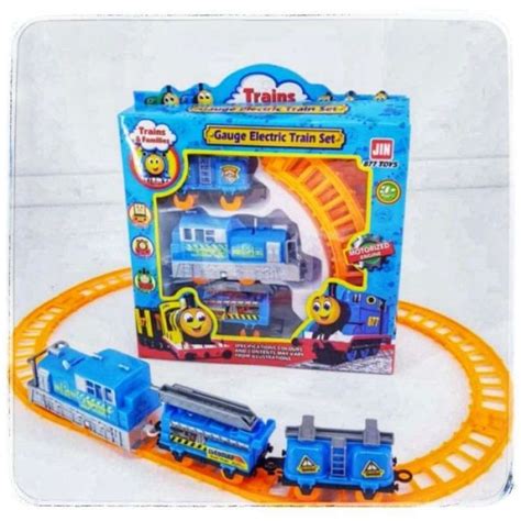 Jual Mainan Anak Kereta Api Thomas Train Play Set Kereta Api Set