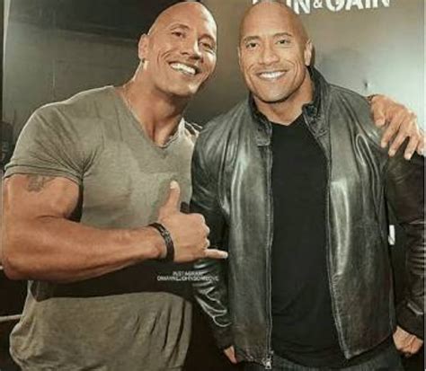 Inesquecível Encontro De The Rock E Dwayne Johnson Antes Que Pergunte