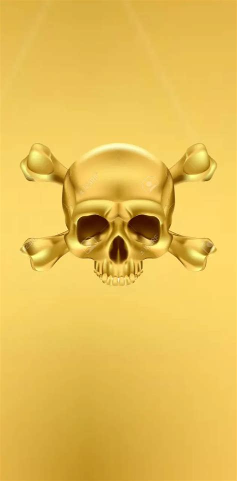 Gold Skull Wallpaper By Fobaa Download On Zedge 50cb