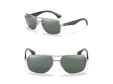Lyst Ray Ban Polarized Navigator Sunglasses In Green For Men