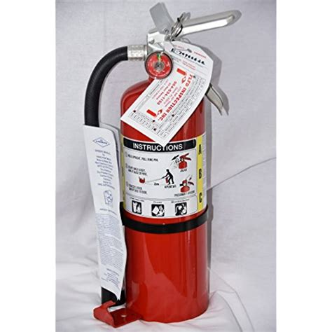 Lot Of 1 5 Lb Type Abc Dry Chemical Fire Extinguishers With 1 Wall Bracket And 1